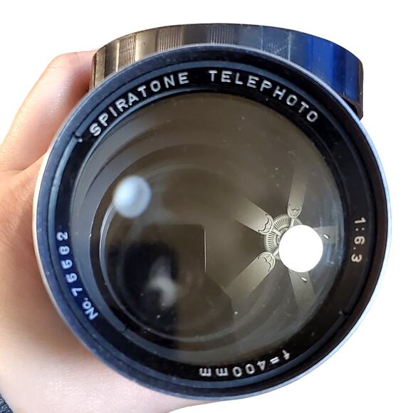 Spiratone Telephoto 1:6.3 f=400mm No. 44810 Camera Lens w/ Case - Picture 5 of 6